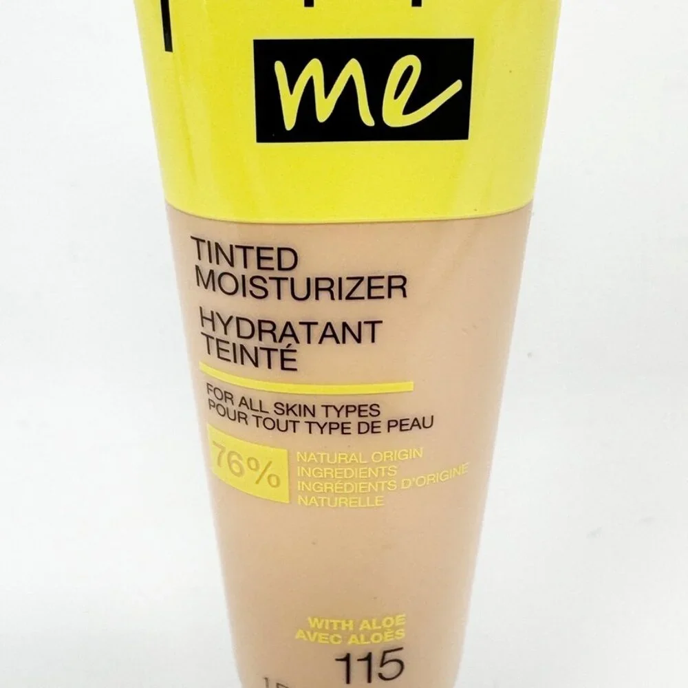 Maybelline Fit Me Tinted Moisturizer For All Skin Types  Color #115  NEW.